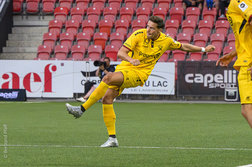 Les deux passes décisives de Mickaël Facchinetti n'ont pas suffi à Neuchâtel Xamax pour l'emporter mardi soir face à Wil. (photo : Bertrand Pfaff)