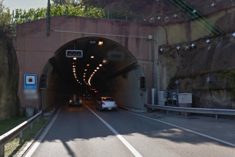 Le tunnel sera fermé à la circulation les nuits du lundi au samedi du 19 juin jusqu’à la fin du mois de septembre. (Photo : Google Maps)