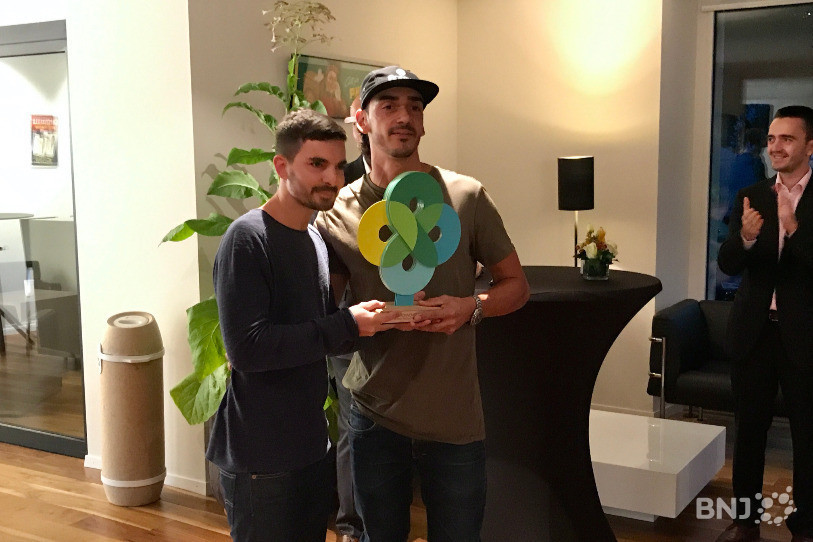 Paulo Silva, président de l'association Groove, et Artur Libanio, vice-président.