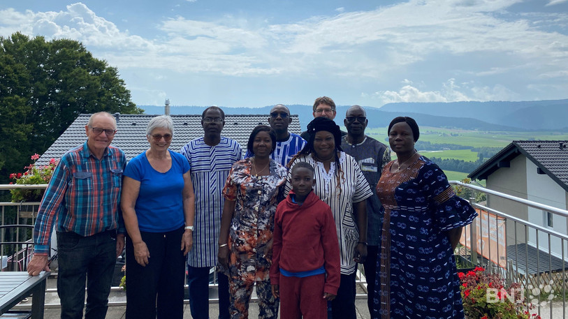 Jéthro Suisse et Jéthro Burkina lors d'une rencontre aux Ponts-de-Marte.