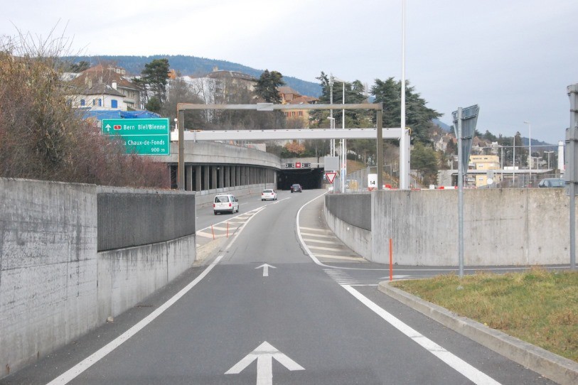 Les usagers pourront reprendre l'autoroute à partir de Neuchâtel-Ouest.