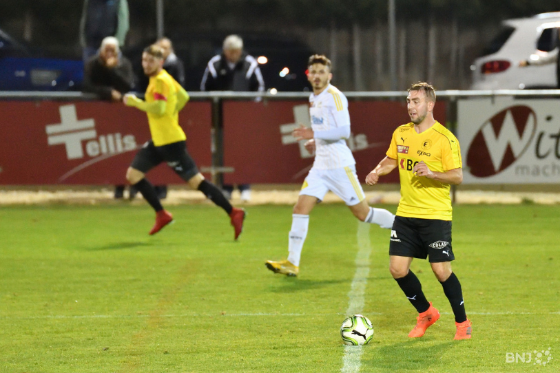 Jérémy Randaxhe a laissé ses coéquipiers du FC Bassecourt à dix suite à son expulsion à la 82e minute de jeu (photo : archives).