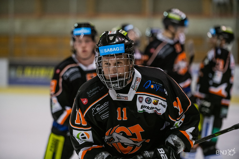David Sauvain a trouvé la faille en vain pour le HC Tramelan (photo : archives).