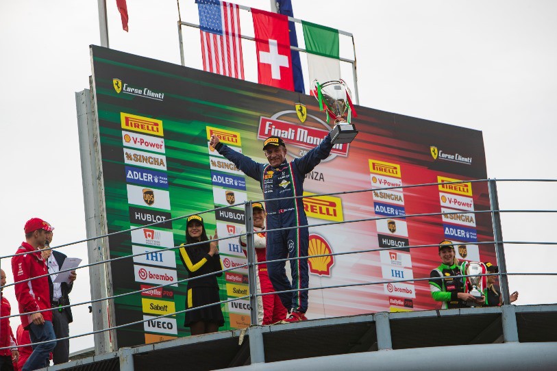 Christophe Hurni triomphe à Monza en Italie