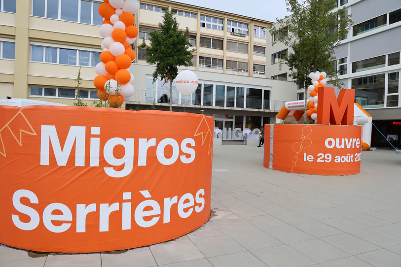 Le nouveau magasin de Migros Neuchâtel-Fribourg est inauguré ce vendredi. (Photo : Migros)