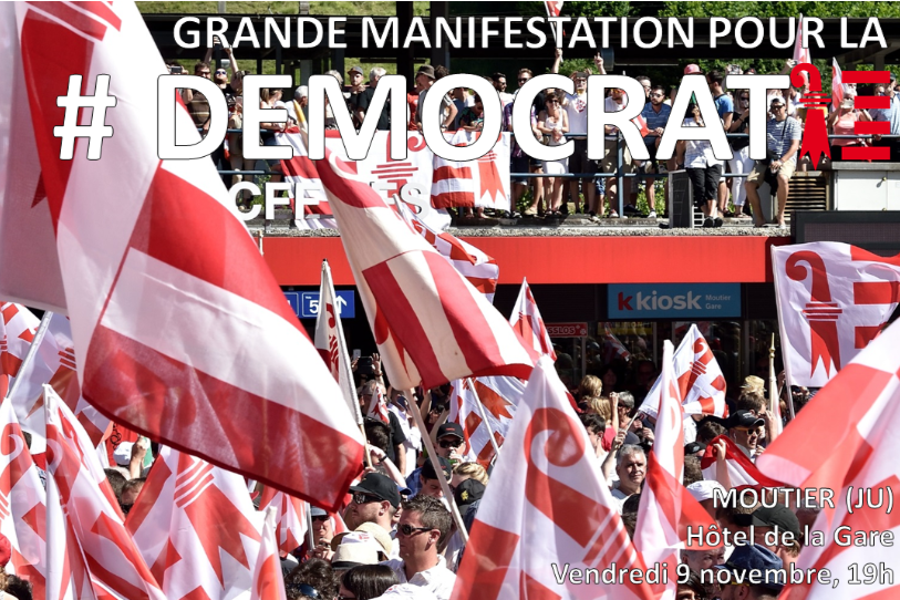 « Moutier, ville jurassienne » a appelé à la manifestation vendredi soir. Elle reprendra le tracé suivi après les votations du 18 juin. (photos : Moutier Ville Jurassienne)