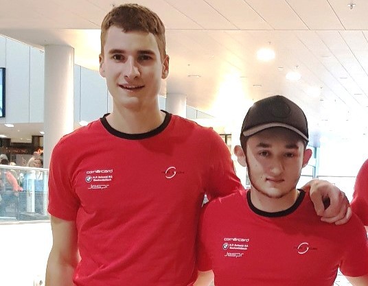 Lucien Leiser et Mathieu Buchwalder