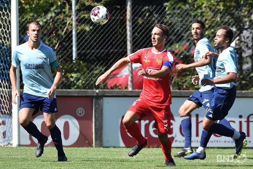 Le capitaine du FCTT, Yannick Tellenbach, a su s'extirper de la mêlée prévôtoise ce samedi (photo : archives).