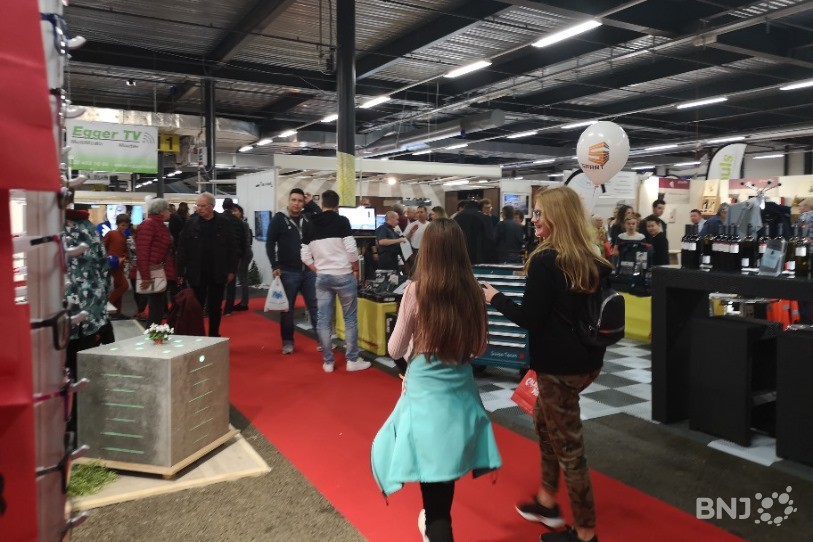 La foule a afflué à Moutier Expo pour découvrir les produits des 110 exposants présents.
