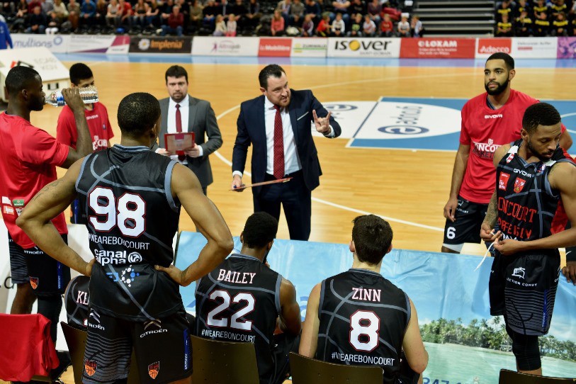 Le BC Boncourt a présenté une grande performance collective pour l'emporter à Fribourg (photo : Stéphane Bée)