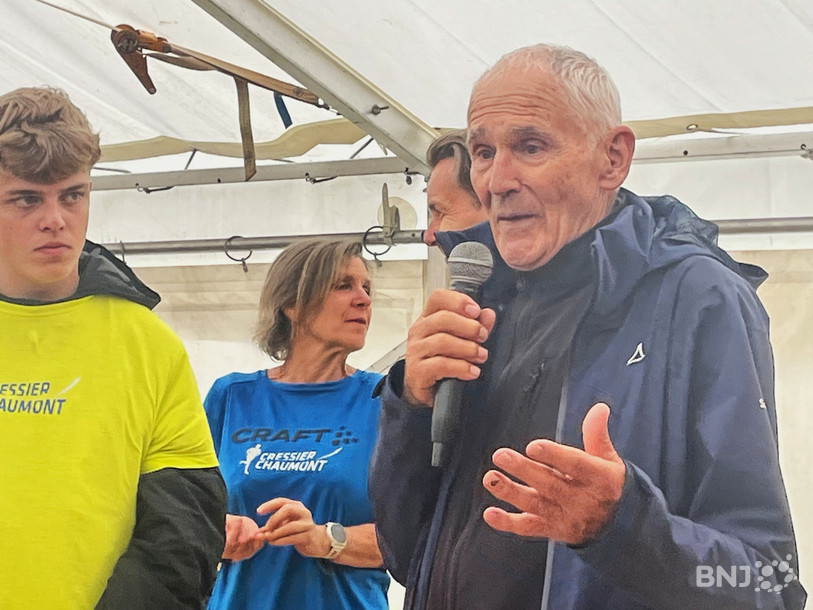 Simon Fournier, fondateur de la course à pied Cressier - Chaumont.