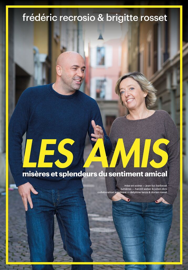 Frédéric Recrosio et Brigitte Rosset