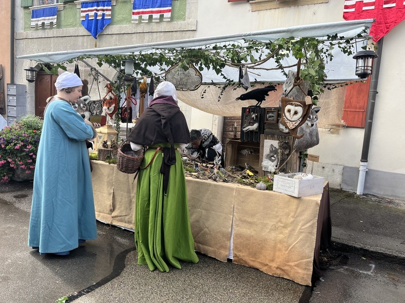 Les médiévales ont attiré quelques 7'000 visiteurs au cours du week-end au Landeron.