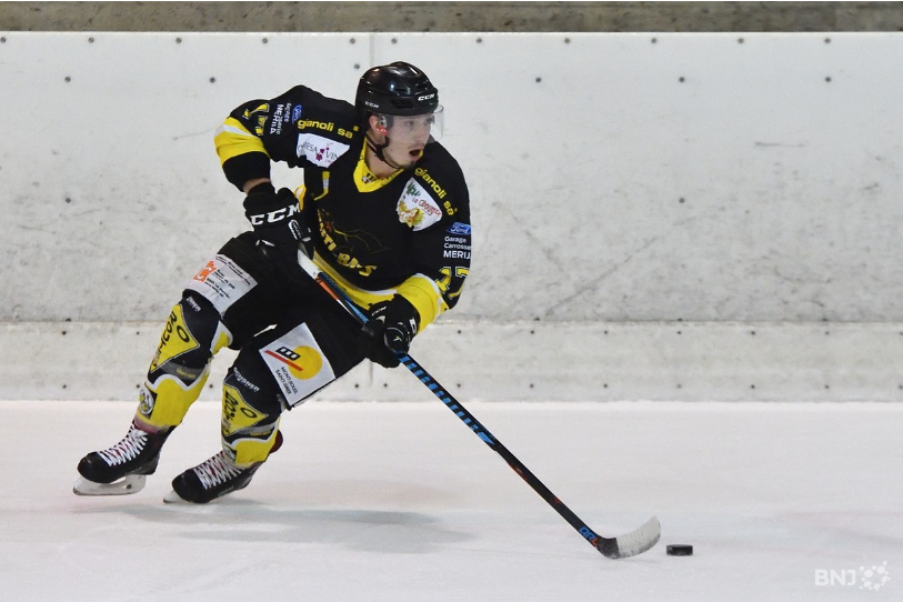 Stéphane Morin a vécu une soirée faste avec trois buts pour le compte du HC St-Imier (photo : archives)