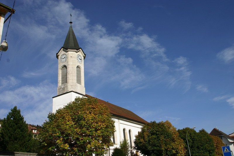 L'église de Tramelan (Photo: commune de Tramelan)