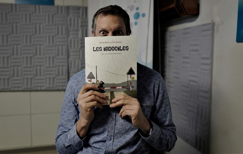 Camille Rebetez, le scénariste de la BD 
