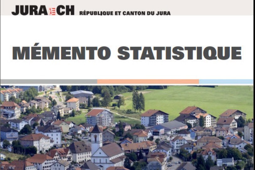 Le Mémento statistique 2018 vient de paraître. (Image: République et Canton du Jura)