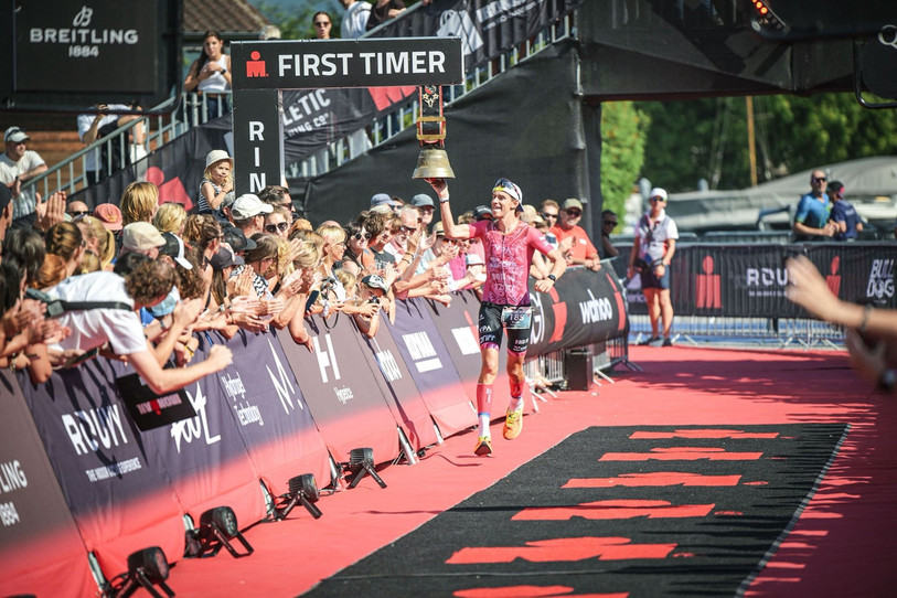 Colin Chételat, ici aux Championnats de Suisse de triathlon, tentera de briller au niveau mondial. (Photo : archives/Colin Chételat)