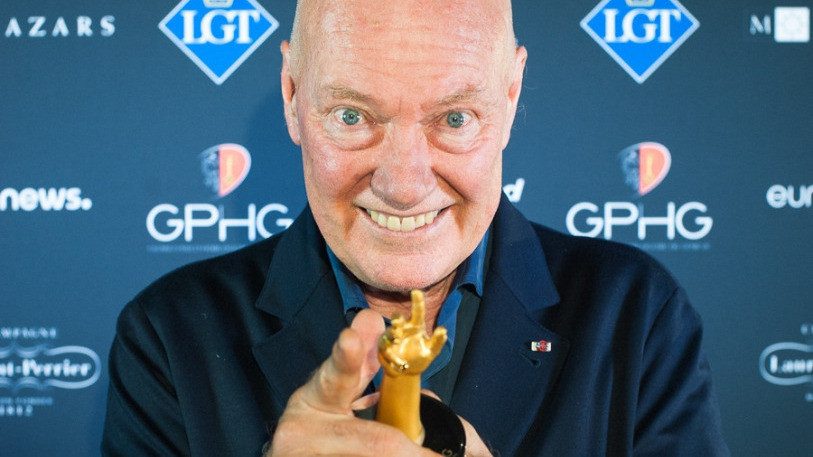 La joie de Jean-Claude Biver s'exprime bien dans les yeux du personnage (Image : Archives)