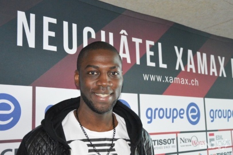 Frédéric Nimani défend les couleurs de la Centrafrique, lui, qui n'a pas joué une seule seconde en Super League.