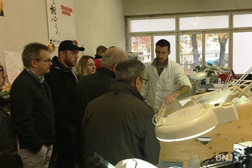 Les visiteurs étaient nombreux samedi matin pour visiter les locaux de Jurassica Museum à Delémont.