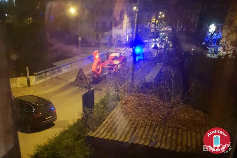 L'intervention a notamment nécessité le recours à un hélicoptère de la Rega.