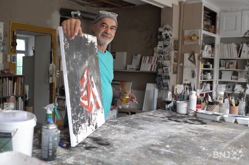 Mehdi Bourkia expose à la Cave à Soyhières 