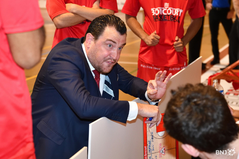 Le BC Boncourt de Romain Gaspoz poursuit son parcours en Coupe de Suisse (photo : archives).