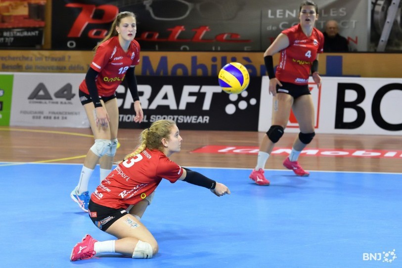 Le Volleyball Franches-Montagnes échoue à un succès d'une place en Coupe d'Europe (photo : archives).