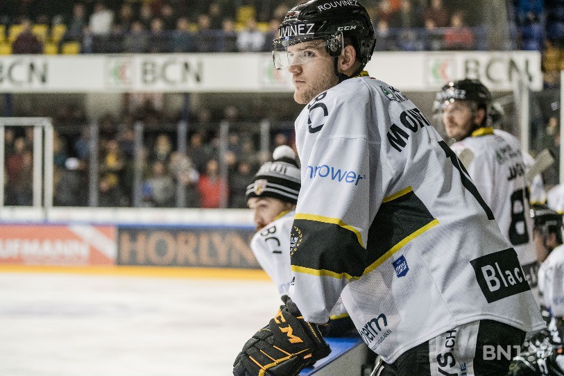 Arnaud Montandon ne jouera pas le prochain match du HC Ajoie à Viège (photo : archives).