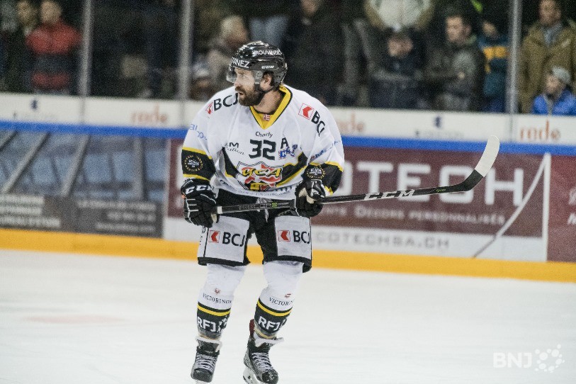 Philipp Wüst a profité de ce déplacement à Viège pour débloquer son compteur cet hiver (photo : archives).