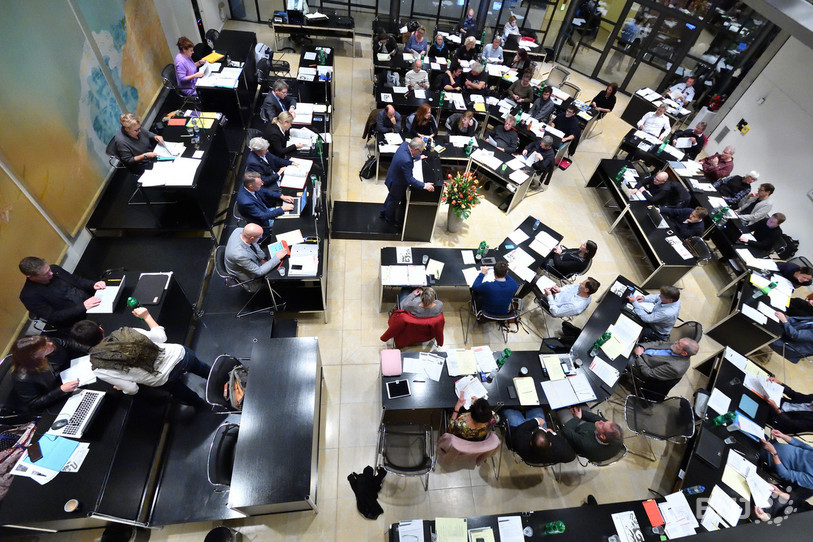 Conseil de ville de Bienne (Photo: Georges Henz)