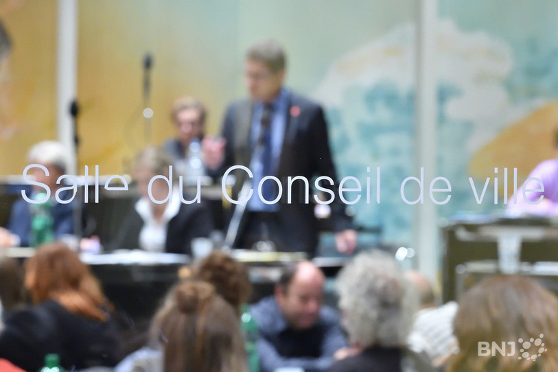 Le Conseil de ville de Bienne (Photo: Georges Henz)