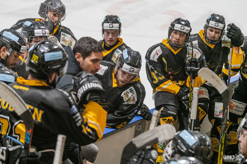 Les Bats du HC St-Imier affronteront le leader de la saison régulière pour la première demi-finale de 1re ligue de leur histoire (photo: archives).