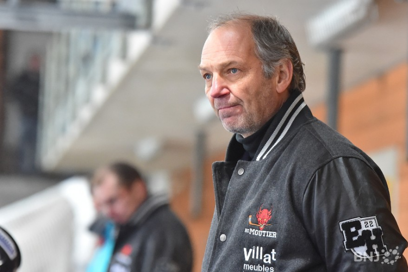 L'entraîneur du HCM Peter Oppitz peut faire la grimace: son équipe a perdu (archive).