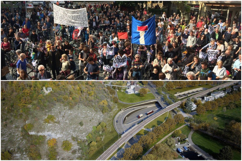 L'axe ouest avait provoqué la colère de nombreux biennois. Un dialogue est en cours afin de mettre tout le monde d'accord. (Photo: archives)