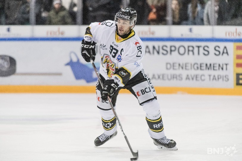 Jordane Hauert et le HCA sont passés à côté de leur match (photo : archives).