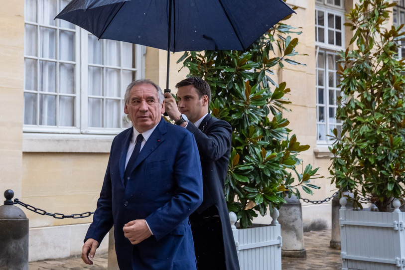Les heures de François Bayrou à Matignon sont désormais comptées. (Photo : EPA/CHRISTOPHE PETIT TESSON).