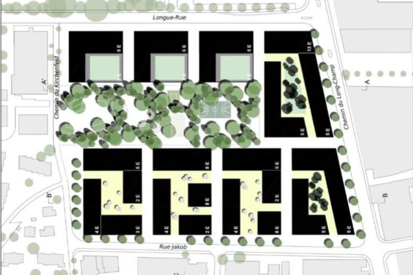 Le concept urbanistique proposé par la ville de Bienne (photo: ville de Bienne)