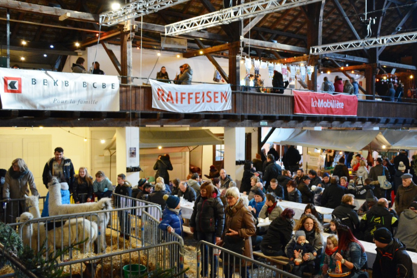 Le marché paysan de Moutier l'année dernière. (Photo: archives)
