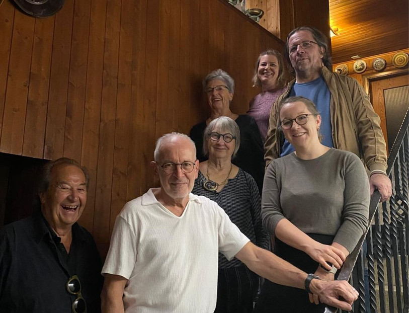 Le comité au complet. (Photo : Association du cinéma La Grange).