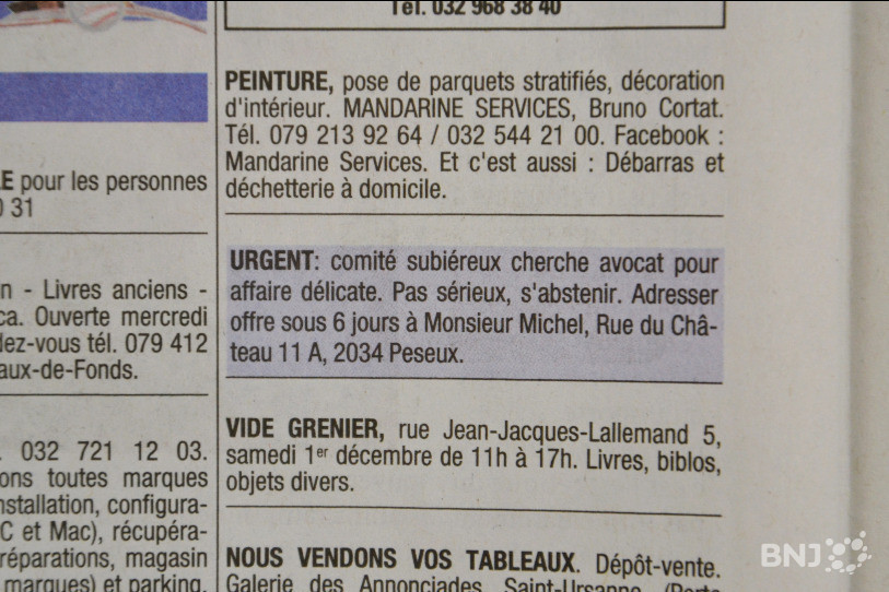 Un canular a été publié ce jeudi dans Arcinfo.