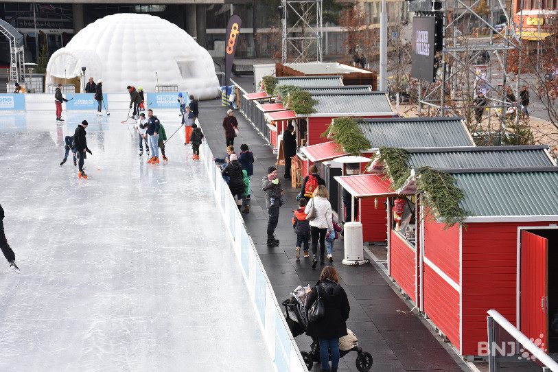 L'Eisplanade de Bienne sera ouverte jusqu’au 15 février.