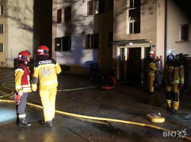 Incendie Delémont