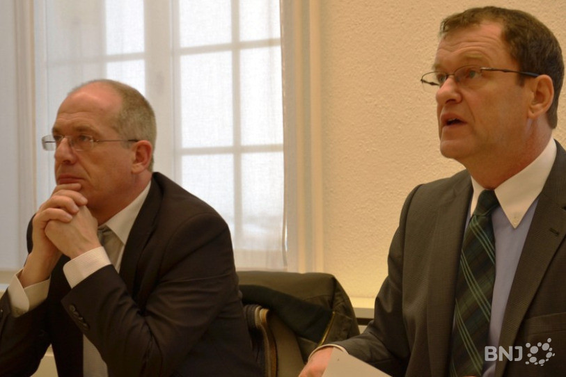 Patrick Wagner (à gauche) quitte son poste. (Photo: archives)
