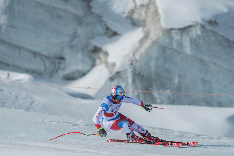 Mauro Caviezel a confirmé ses bonnes dispositions actuelles sur la neige d'Hinterstoder. (Photo: archives/Swiss-Ski)