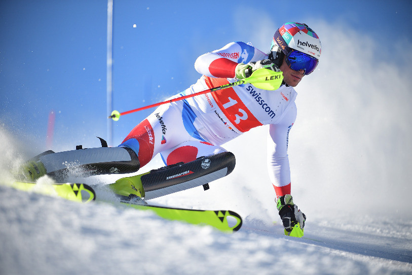 Daniel Yule a remporté la quatrième victoire de sa carrière dimanche. (Photo: Swiss Ski)