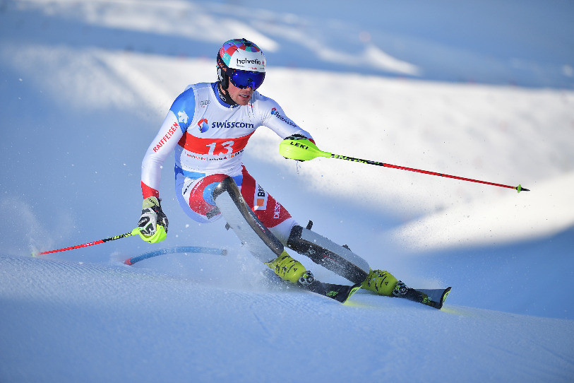 Daniel Yule a tenu bon lors de la deuxième manche. (Photo: Swiss-ski).