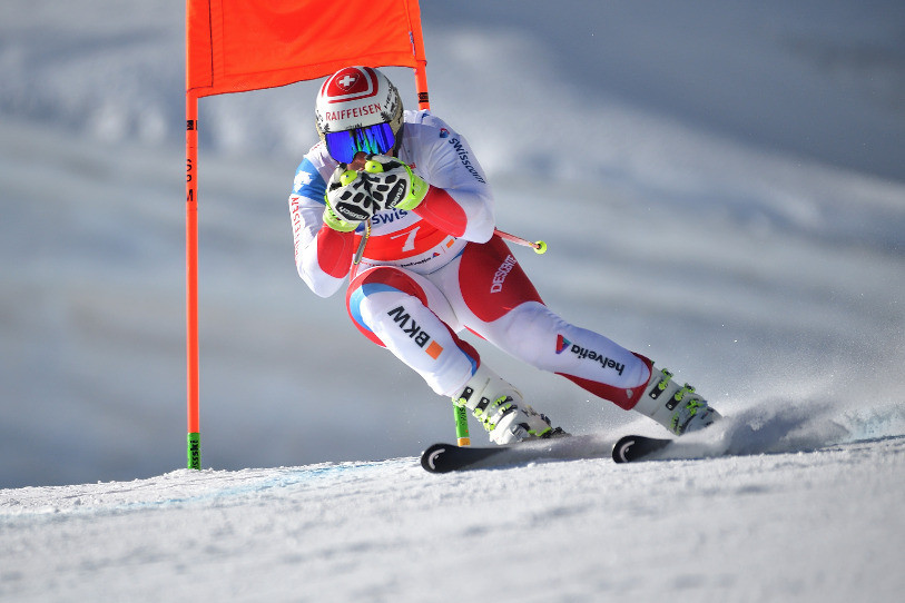 Le Bernois termine deuxième sur la Streiff pour la quatrième fois de sa carrière. (Photo: Swiss Ski)
