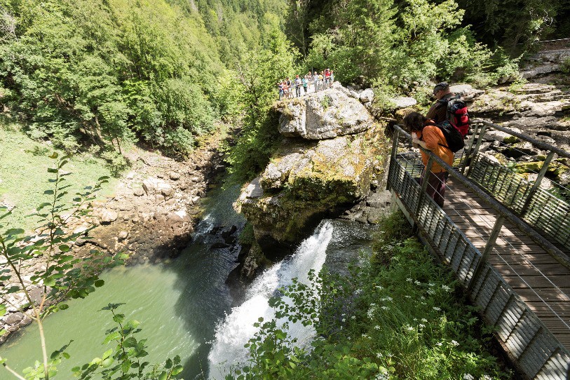 Le site du Saut-du-Doubs. (Photo: Parc du Doubs Guy Perrenoud)
